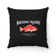 Load image into Gallery viewer, Daufuski Oysters Square Pillow (Left Side)