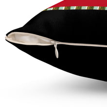 Load image into Gallery viewer, Daufuski Oysters Square Pillow (Right Side)