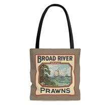 Load image into Gallery viewer, Broad River Prawns Tote Bag