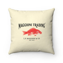 Load image into Gallery viewer, Coosaw Oysters Square Pillow (Right Side)