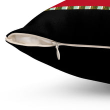 Load image into Gallery viewer, Daufuski Oysters Square Pillow (Left Side)