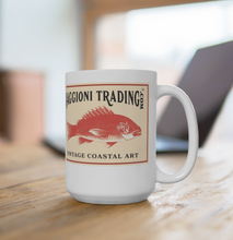 Load image into Gallery viewer, Red Fish Logo 15oz Mug