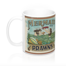 Load image into Gallery viewer, Mermaid Prawns 11oz Mug