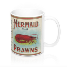 Load image into Gallery viewer, Mermaid Prawns 11oz Mug