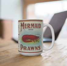 Load image into Gallery viewer, Mermaid Prawns 15oz Mug
