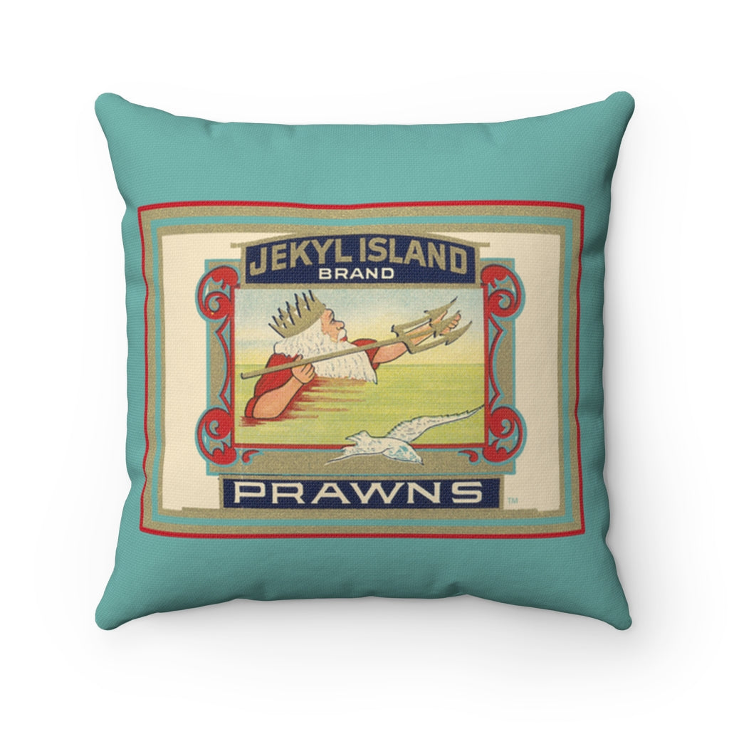 Jekyl Island Square Pillow (Right Side)