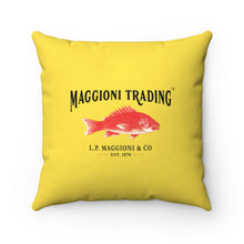 Load image into Gallery viewer, Mermaid Oyster Square Pillow
