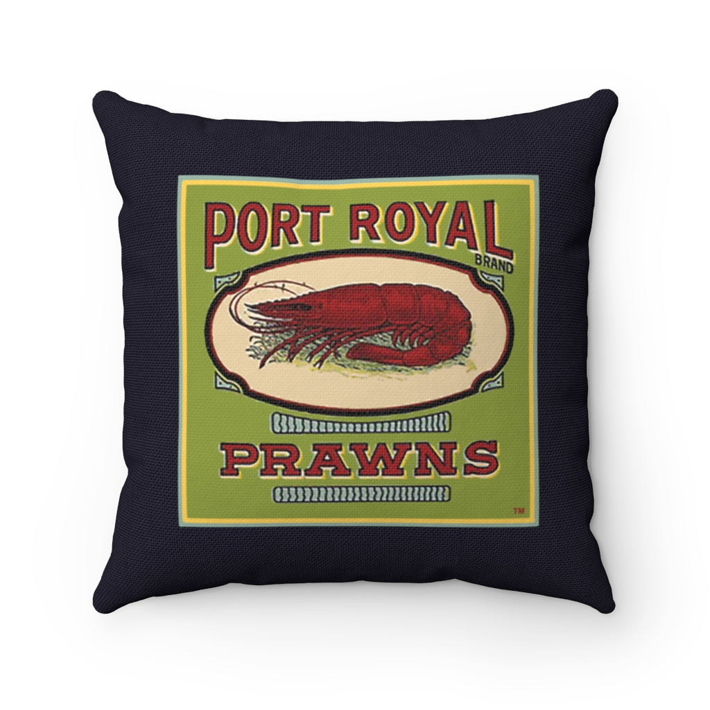 Port Royal Square Pillow (Right Side)