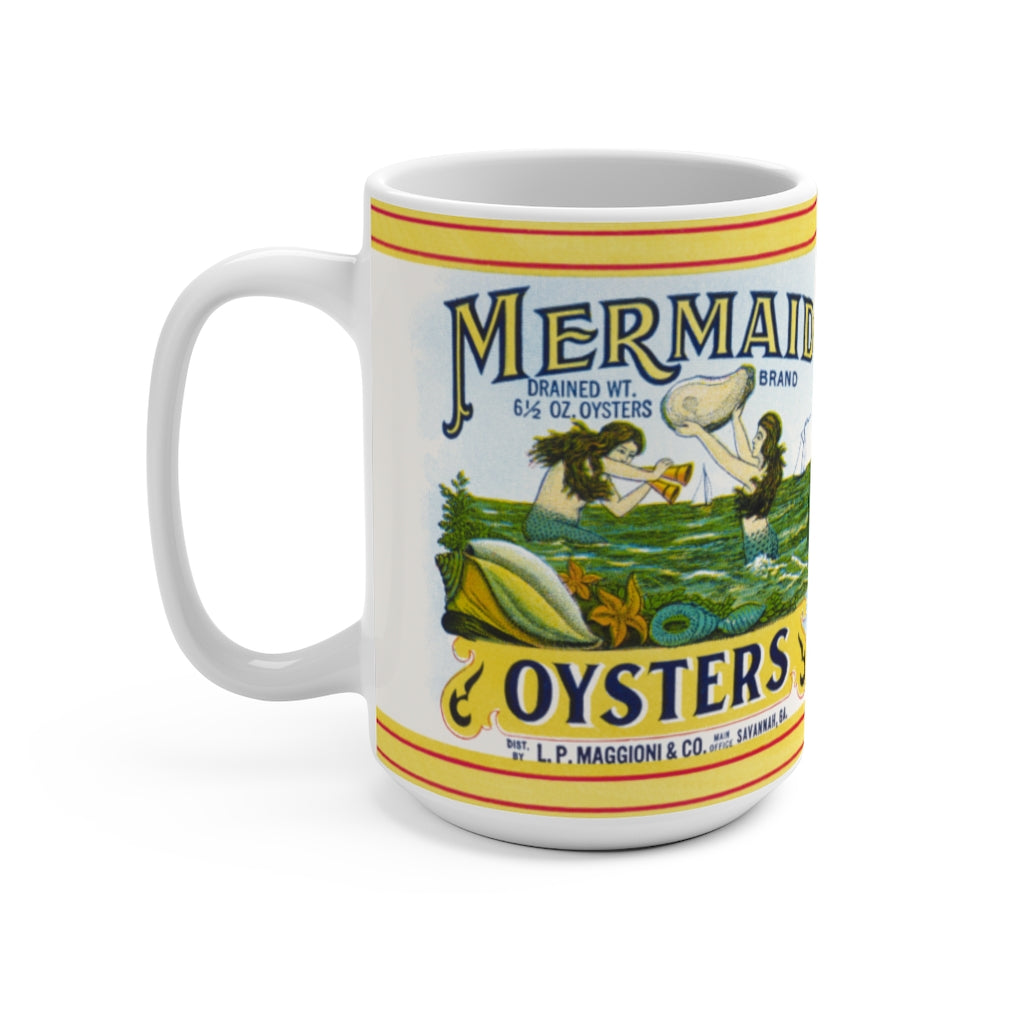 Mermaid Oysters 15oz Mug