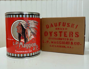 Daufuski Oysters Gallon Can