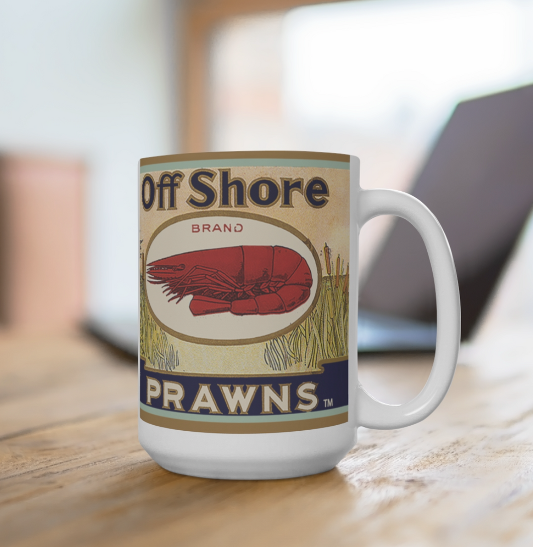 Offshore Prawns 15oz Mug