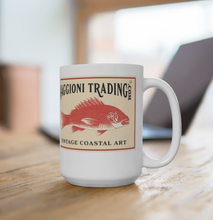 Load image into Gallery viewer, Red Fish Logo 15oz Mug
