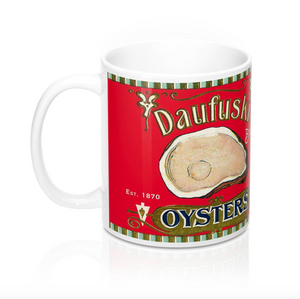 Daufuski Oysters 11oz Mug