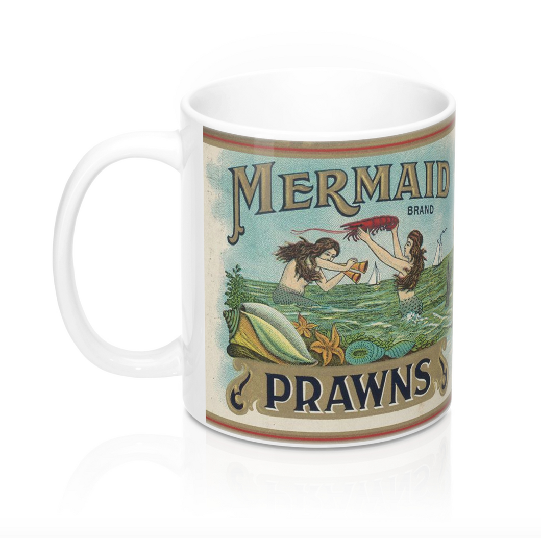 Mermaid Prawns 11oz Mug