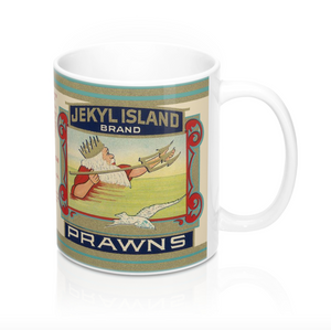 Jekyl Island Prawns 11oz Mug