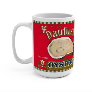 Daufuski Oysters 15oz Mug