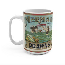 Load image into Gallery viewer, Mermaid Prawns 15oz Mug
