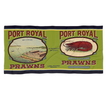 Load image into Gallery viewer, Port Royal Prawns Beach Towel
