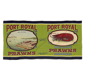 Port Royal Prawns Beach Towel