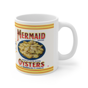 Mermaid Oysters 11oz Mug