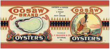 Load image into Gallery viewer, Coosaw Oysters Metal Sign
