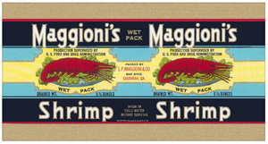 Maggioni's Shrimp Canvas Print