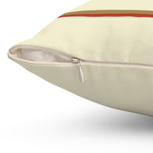 Load image into Gallery viewer, Coosaw Oysters Square Pillow (Left Side)
