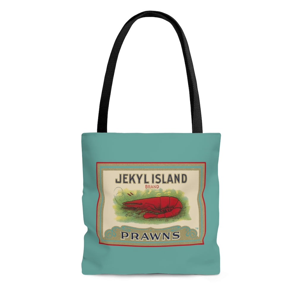 Jekyl Island Prawns Tote Bag