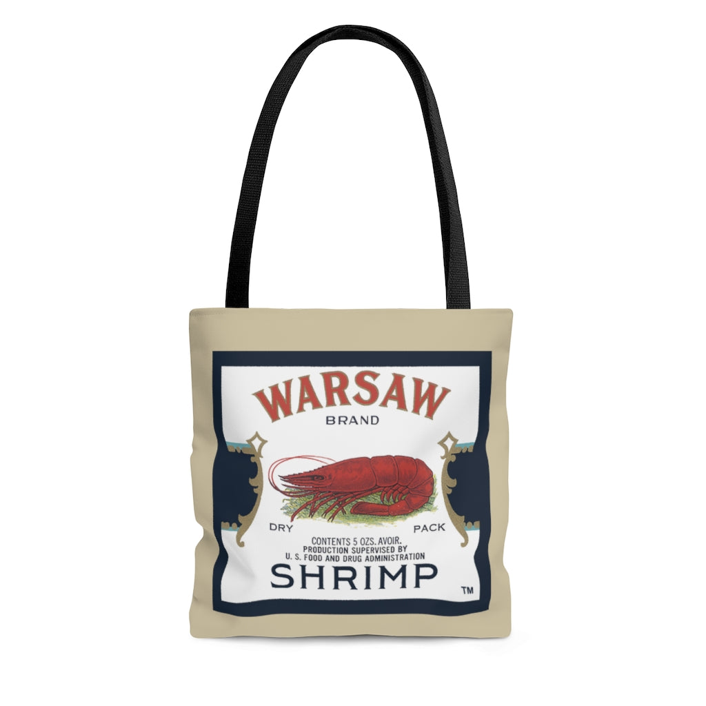 Warsaw Shrimp Tote Bag