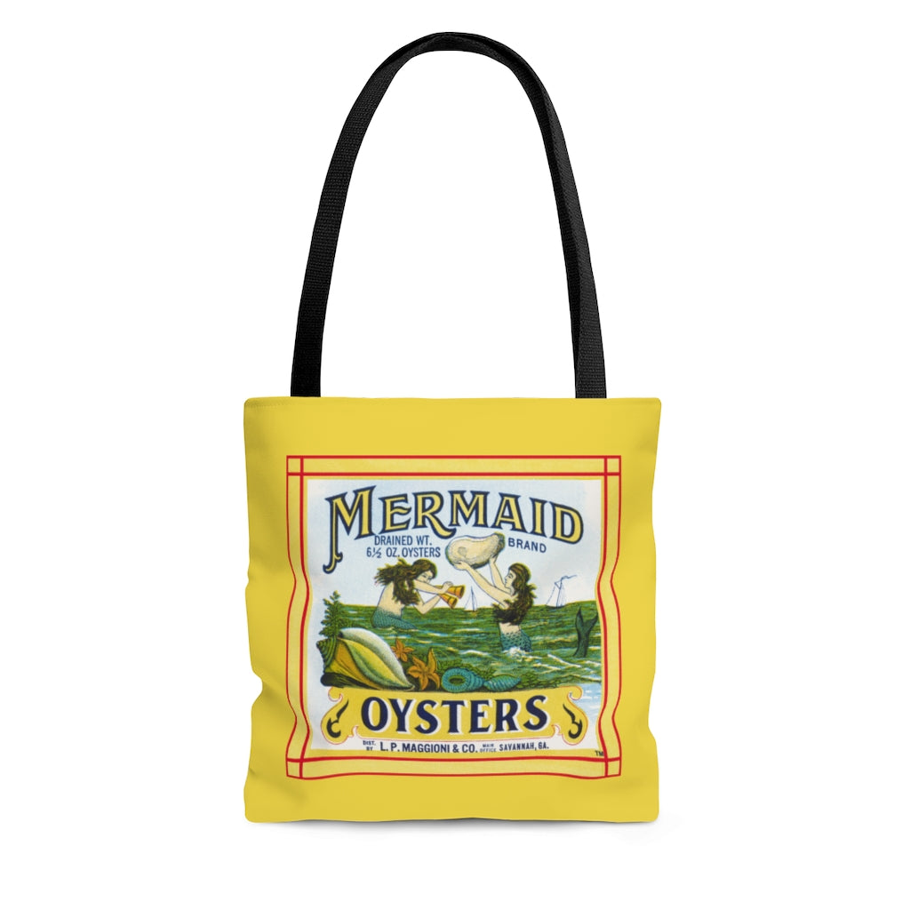 Mermaid Oysters Tote Bag