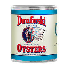 Load image into Gallery viewer, Daufuski Oysters Vintage Edition Can Coin Bank
