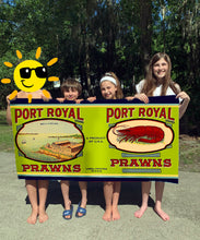 Load image into Gallery viewer, Port Royal Prawns Beach Towel
